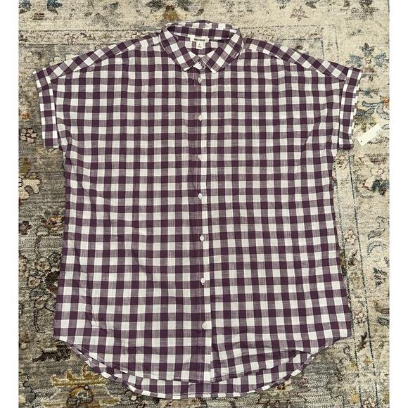 Goodthreads Short Sleeved Button Down Shirt Size XL - Picture 1 of 8